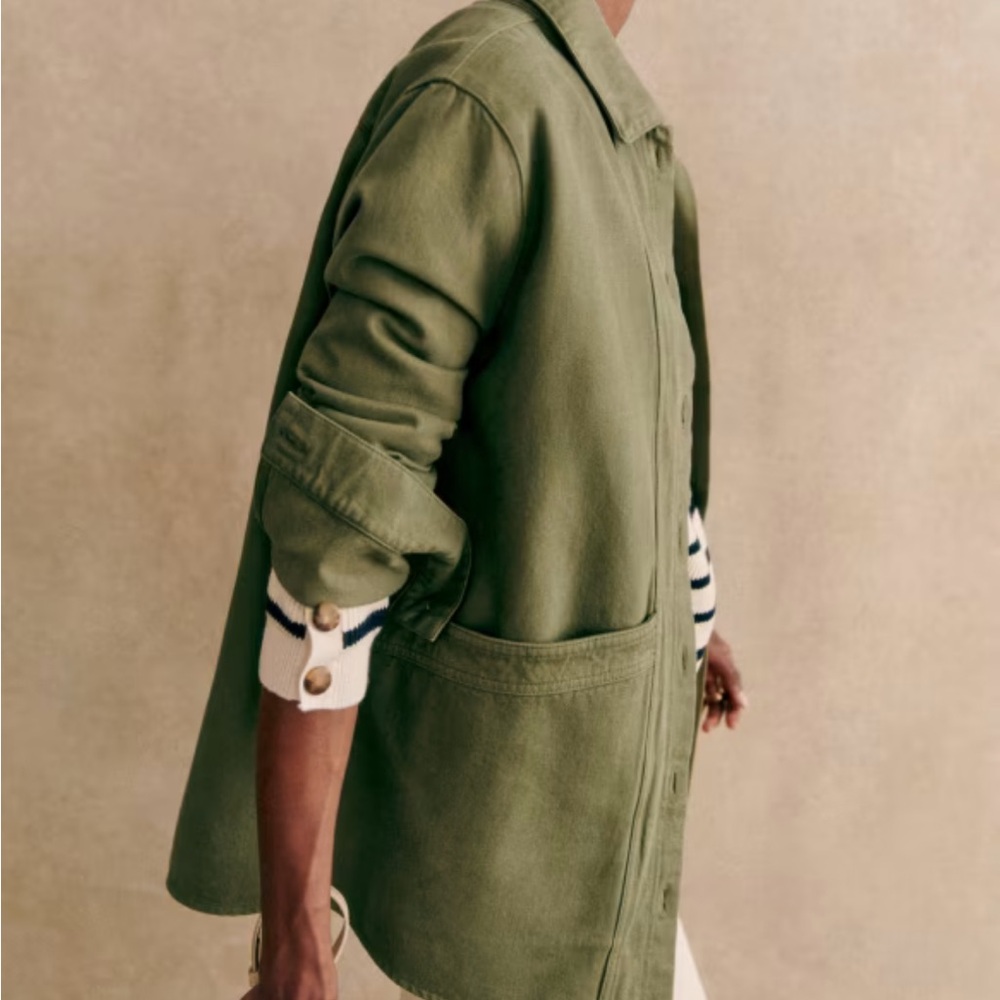 Sezane Will jacket, khaki, xs